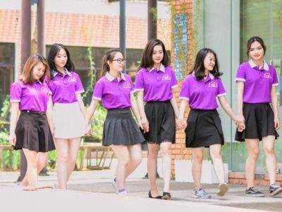 Áo thun đồng phục tại Áo Thun Trơn Giá Rẻ được sản xuất trên dây chuyền hiện đại