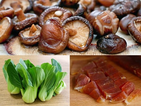 Sơ chế sạch sẽ các nguyên liệu còn lại