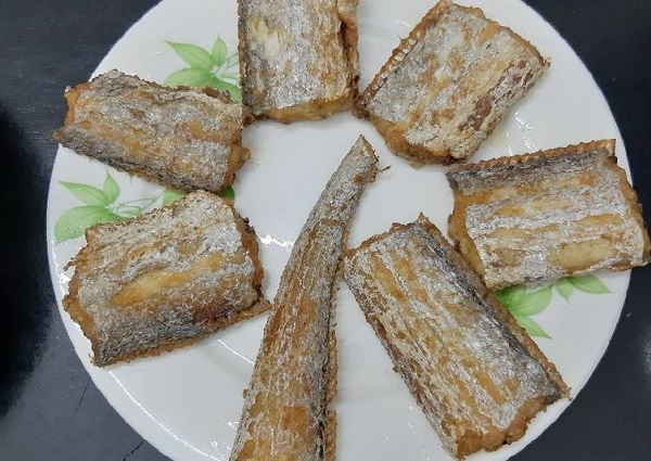 Cá hố muối chiên giòn, ngon