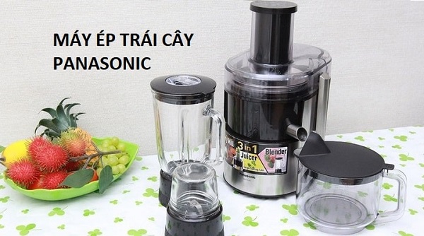 Máy ép trái cây Panasonic - Thương hiệu được đánh giá cao về chất lượng