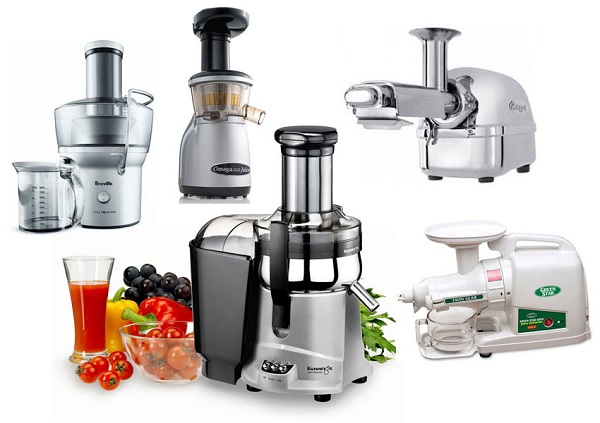 3 loại máy ép trái cây được sử dụng phổ biến