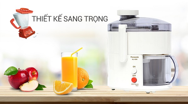 Máy ép trái cây Panasonic PAVH-MJ-68MWRA - 600ml