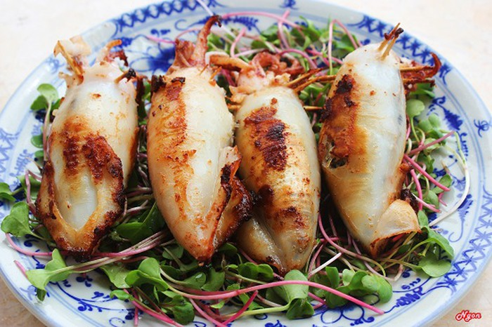Mực Ống Mực Ống Nhồi Thịt