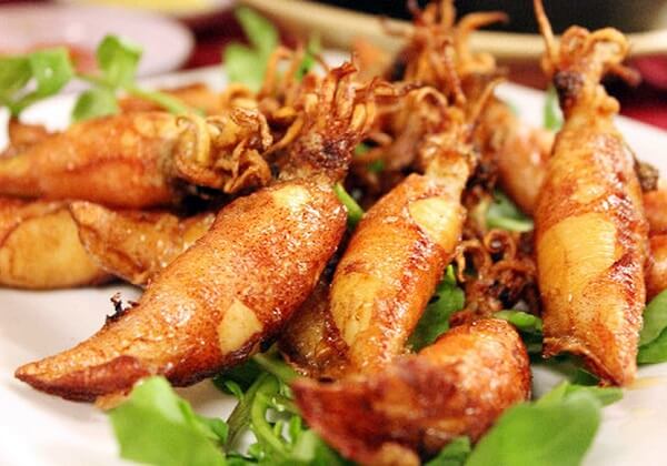 Mực chiên nước mắm - món ăn hấp dẫn không thể bỏ qua
