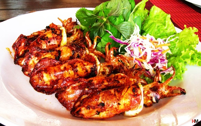 Mực trứng chiên mắm đậm vị, siêu ngon
