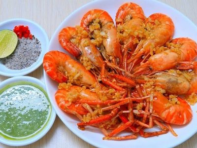 Cách làm tôm xào bơ tỏi và tôm sốt bơ tỏi thơm ngon, hấp dẫn